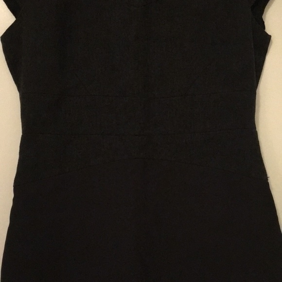 Zara gray stretch pencil work dress - Picture 3 of 7